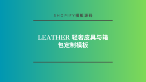 Leather 轻奢皮具与箱包定制模板-lifanji